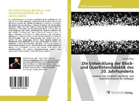 Die Entwicklung der Block- und Querflötendidaktik des 20. Jahrhunderts
