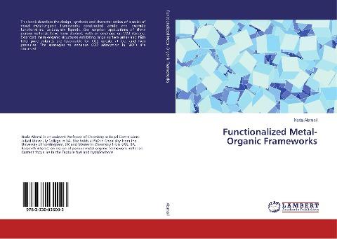Functionalized Metal-Organic Frameworks