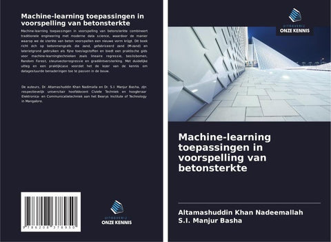 Machine-learning toepassingen in voorspelling van betonsterkte