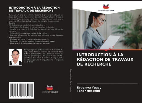 INTRODUCTION À LA RÉDACTION DE TRAVAUX DE RECHERCHE