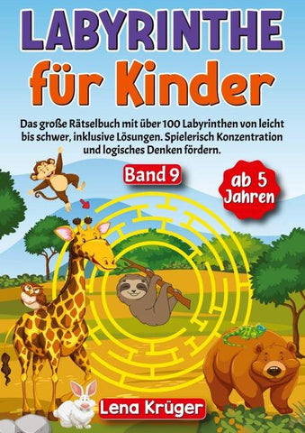 Labyrinthe für Kinder ab 5 Jahren - Band 9