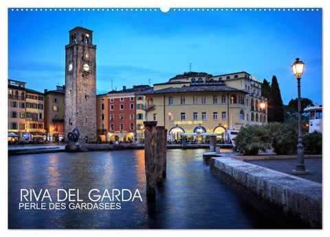 Riva del Garda - Perle des Gardasees (Wandkalender 2026 DIN A2 quer), CALVENDO Monatskalender