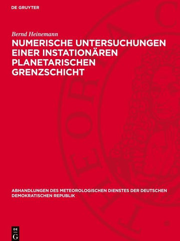 Numerische Untersuchungen einer instationären planetarischen Grenzschicht