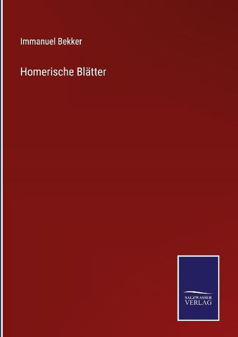 Homerische Blätter