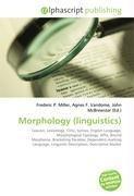 Morphology (linguistics)