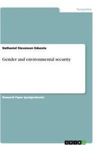 Gender and environmental security