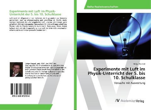 Experimente mit Luft im Physik-Unterricht der 5. bis 10. Schulklasse