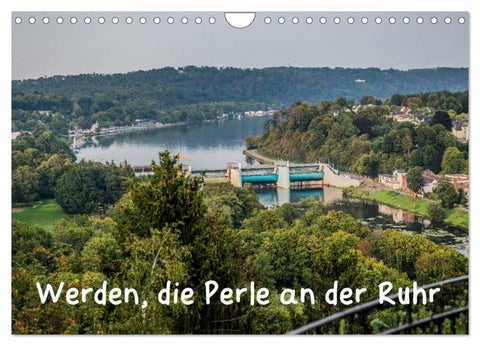 Werden, die Perle an der Ruhr (Wandkalender 2026 DIN A4 quer), CALVENDO Monatskalender