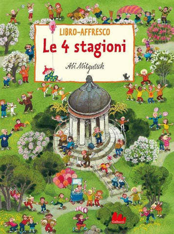 Le 4 stagioni. Libro-affresco