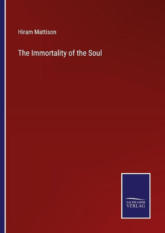 The Immortality of the Soul
