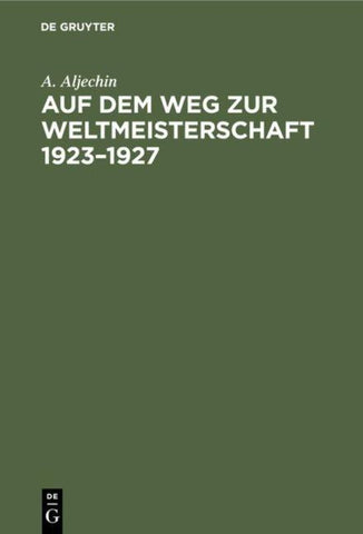 Auf dem Weg zur Weltmeisterschaft 1923–1927