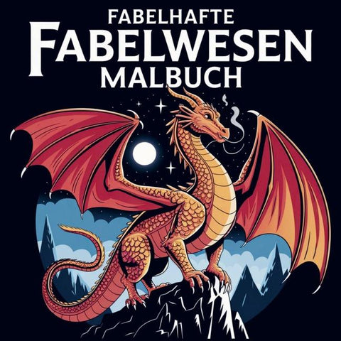 Fabelhafte Fabelwesen Malbuch