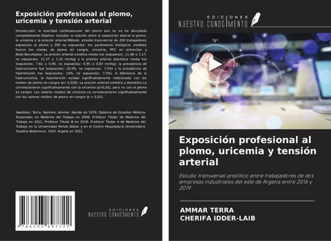 Exposición profesional al plomo, uricemia y tensión arterial
