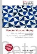 Renormalization Group