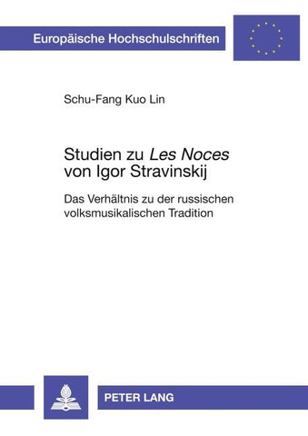 Studien zu 'Les Noces' von Igor Stravinskij
