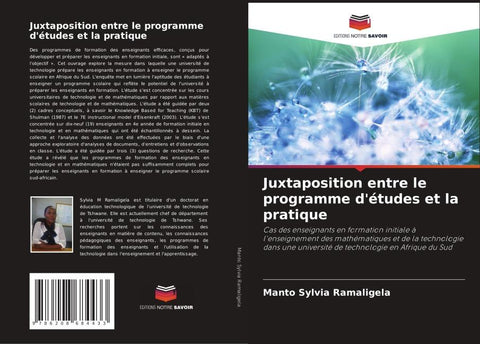 Juxtaposition entre le programme d'études et la pratique