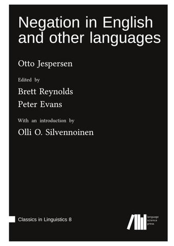 Negation in English and other languages