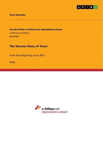 The Success Story of Tesco