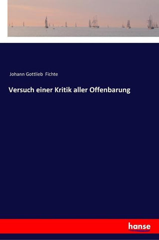 Versuch einer Kritik aller Offenbarung