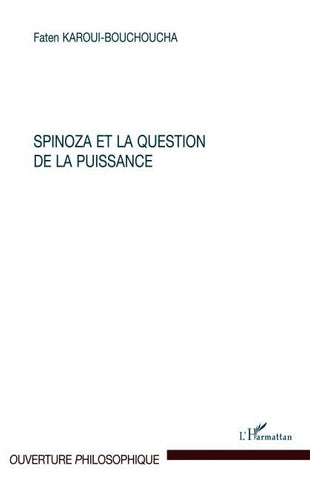 Spinoza et la question de la puissance