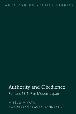Authority and Obedience