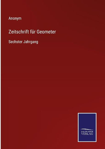Zeitschrift für Geometer
