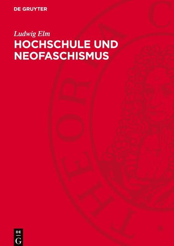Hochschule und Neofaschismus