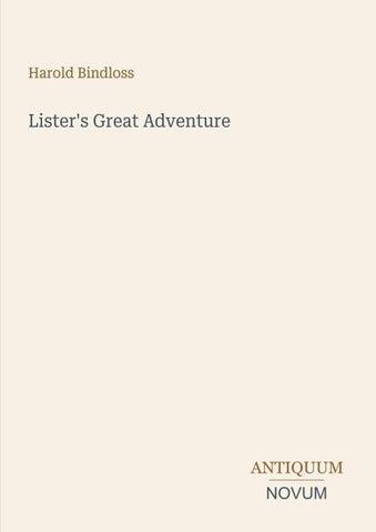 Lister's Great Adventure