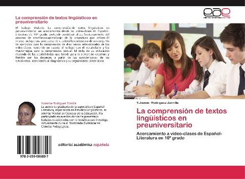 La comprensión de textos lingüísticos en preuniversitario