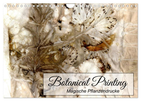 Botanical Printing - Magische Pflanzendrucke (Wandkalender 2026 DIN A4 quer), CALVENDO Monatskalender