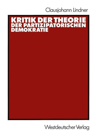 Kritik der Theorie der partizipatorischen Demokratie