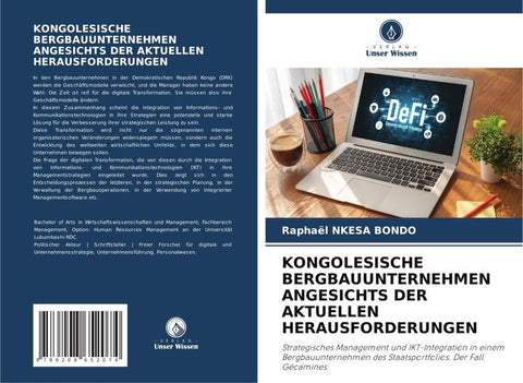 KONGOLESISCHE BERGBAUUNTERNEHMEN ANGESICHTS DER AKTUELLEN HERAUSFORDERUNGEN