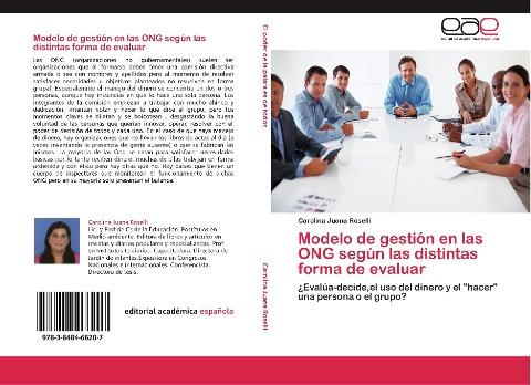 Modelo de gestión en las ONG según las distintas forma de evaluar