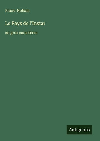 Le Pays de l'Instar