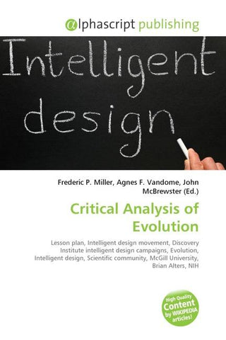 Critical Analysis of Evolution