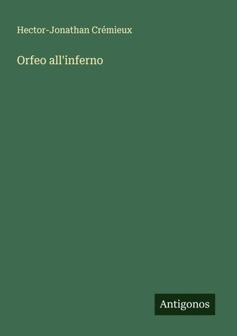 Orfeo all'inferno
