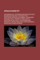 Sprachvarietät