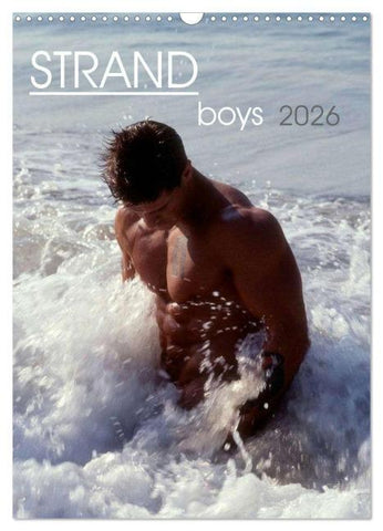 Strandboys 2026 (Wandkalender 2026 DIN A3 hoch), CALVENDO Monatskalender