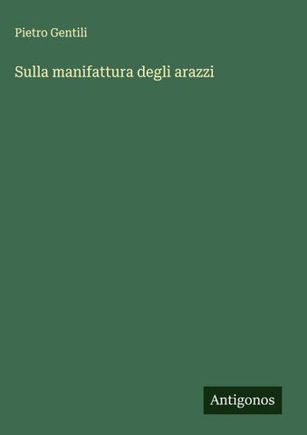 Sulla manifattura degli arazzi