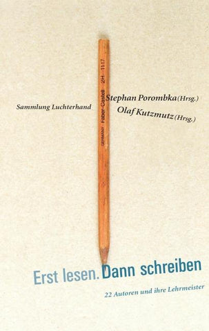 Erst lesen. Dann schreiben