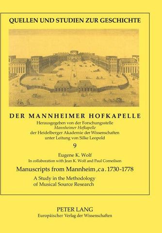 Manuscripts from Mannheim, ca. 1730-1778