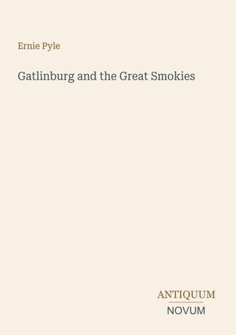 Gatlinburg and the Great Smokies
