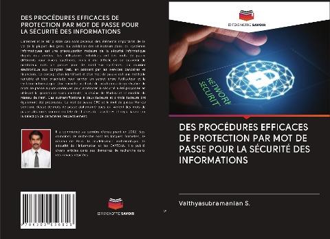 DES PROCÉDURES EFFICACES DE PROTECTION PAR MOT DE PASSE POUR LA SÉCURITÉ DES INFORMATIONS