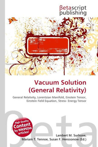 Vacuum Solution (General Relativity)