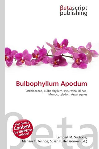 Bulbophyllum Apodum