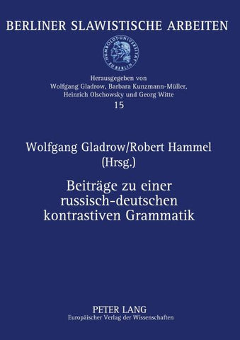 Beiträge zu einer russisch-deutschen kontrastiven Grammatik
