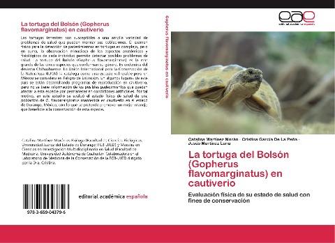 La tortuga del Bolsón (Gopherus flavomarginatus) en cautiverio