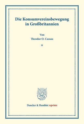 Die Konsumvereinsbewegung in Großbritannien.