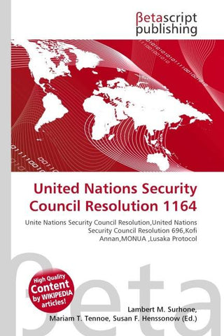 United Nations Security Council Resolution 1164