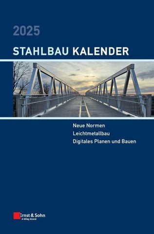 Stahlbau-Kalender / Stahlbau-Kalender 2025